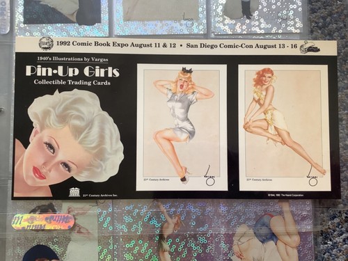 Varga Girls Pin-Ups Series 1 Base and Prism Base trading card sets - Picture 3 of 5