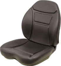 Milsco CR100 or KM 336 Complete Cushion Kit - Replacement cushions  -Black