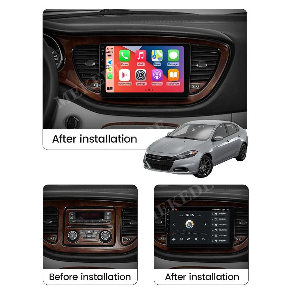 For Dodge Dart 1216 Android Car Radio Stereo GPS Navi Auto Wireless