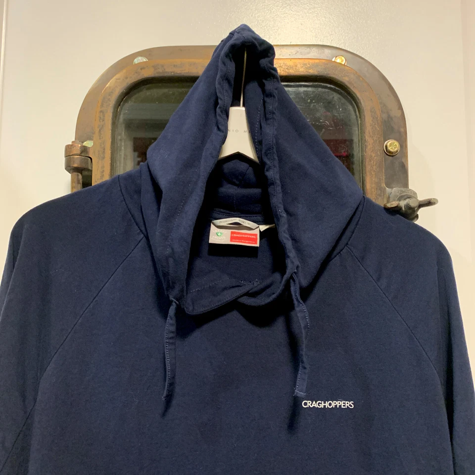 Craghoppers Women’s/Unisex Insect Shield Repelnt Sweatshirt Navy Sz.2XL(Sz. 16) - Image 2 of 4