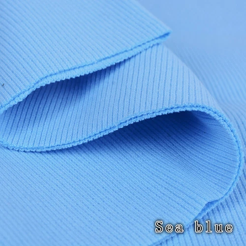 2*2 Baumwolle Stretch Pullover Bund Bein Arme Bündchen Strick Jersey Rippborte Stoff - Bild 36 von 67