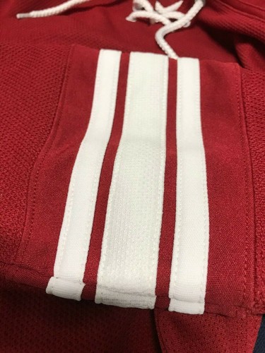 ARIZONA COYOTES Women Burgundy Premier NHL Collar Tie Hockey Jersey S Reebok - Picture 8 of 8