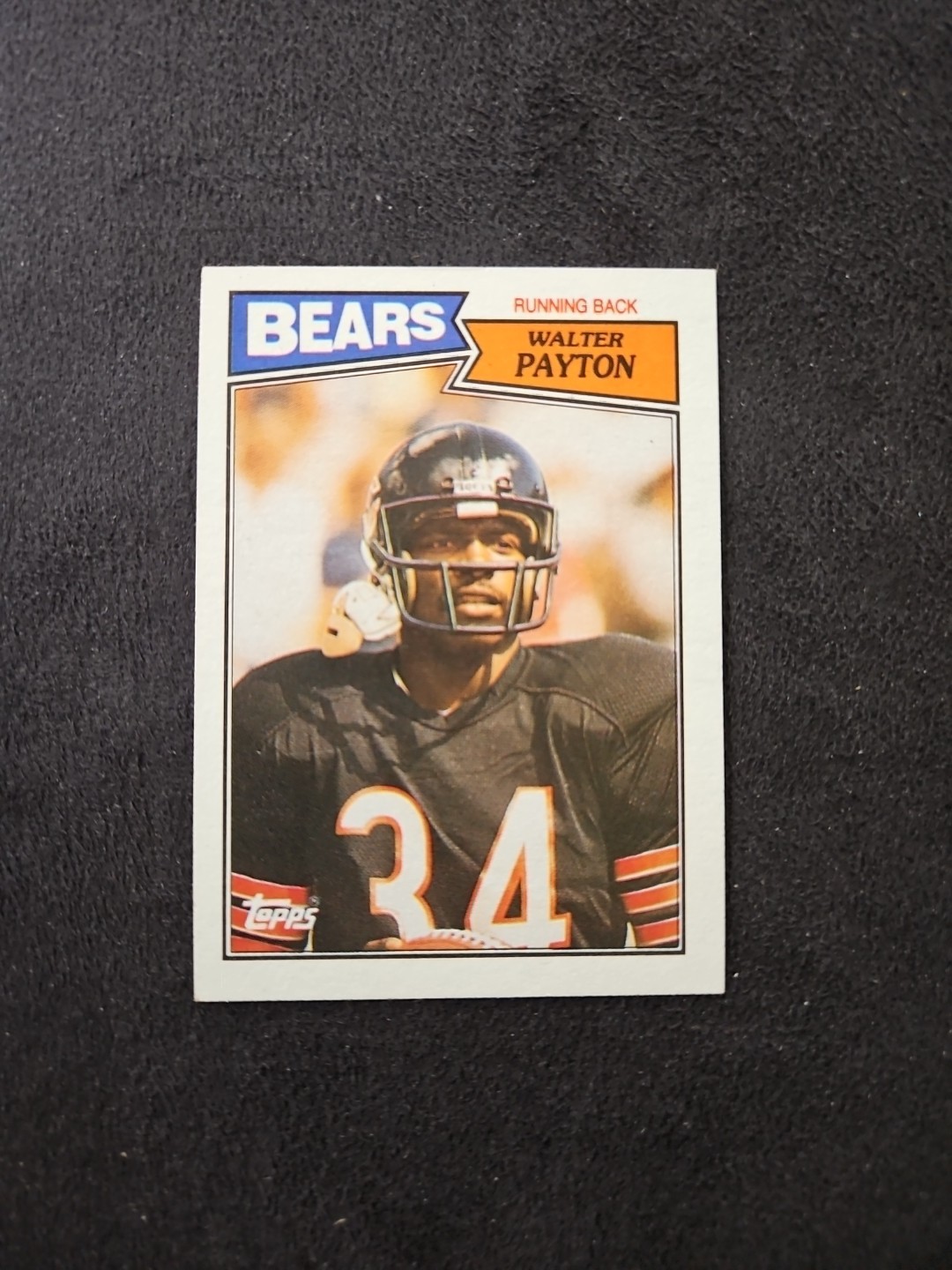 🏈1987 Topps #46 Walter Payton🏈EX🏈