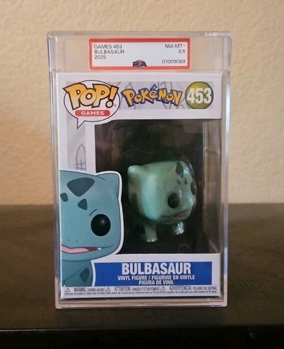 Bulbasaur "Pokemon" Games 453 Funko Pop! PSA 8.5 NM-MINT+