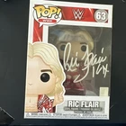 Ric Flair #63 Autographed signed Vinyl Figure Funko Pop! WWE