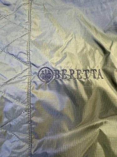 Beretta Vest Mens Large Green Quilted Full Zip Insulated Hunting Lightweight image 2