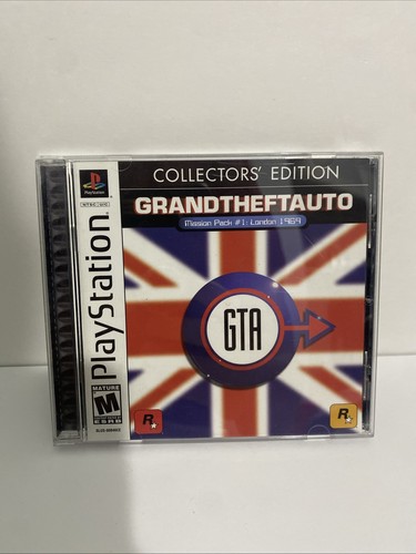 GTA London 1969 Mission Pack 1 PS1 Collectors Edition