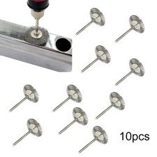 30X/Set Stainless Steel Wire Wheel Brush Dremel Attachments Cleaning Rotary Tool