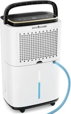 2000 Sq.Ft Energy Star Dehumidifier for Basement with Drain Hose, 30 Pint Por...
