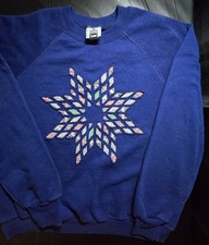 Vintage 90s Lee Sports Crewneck Embroidered Sweatshirt Women's XL Made in USA