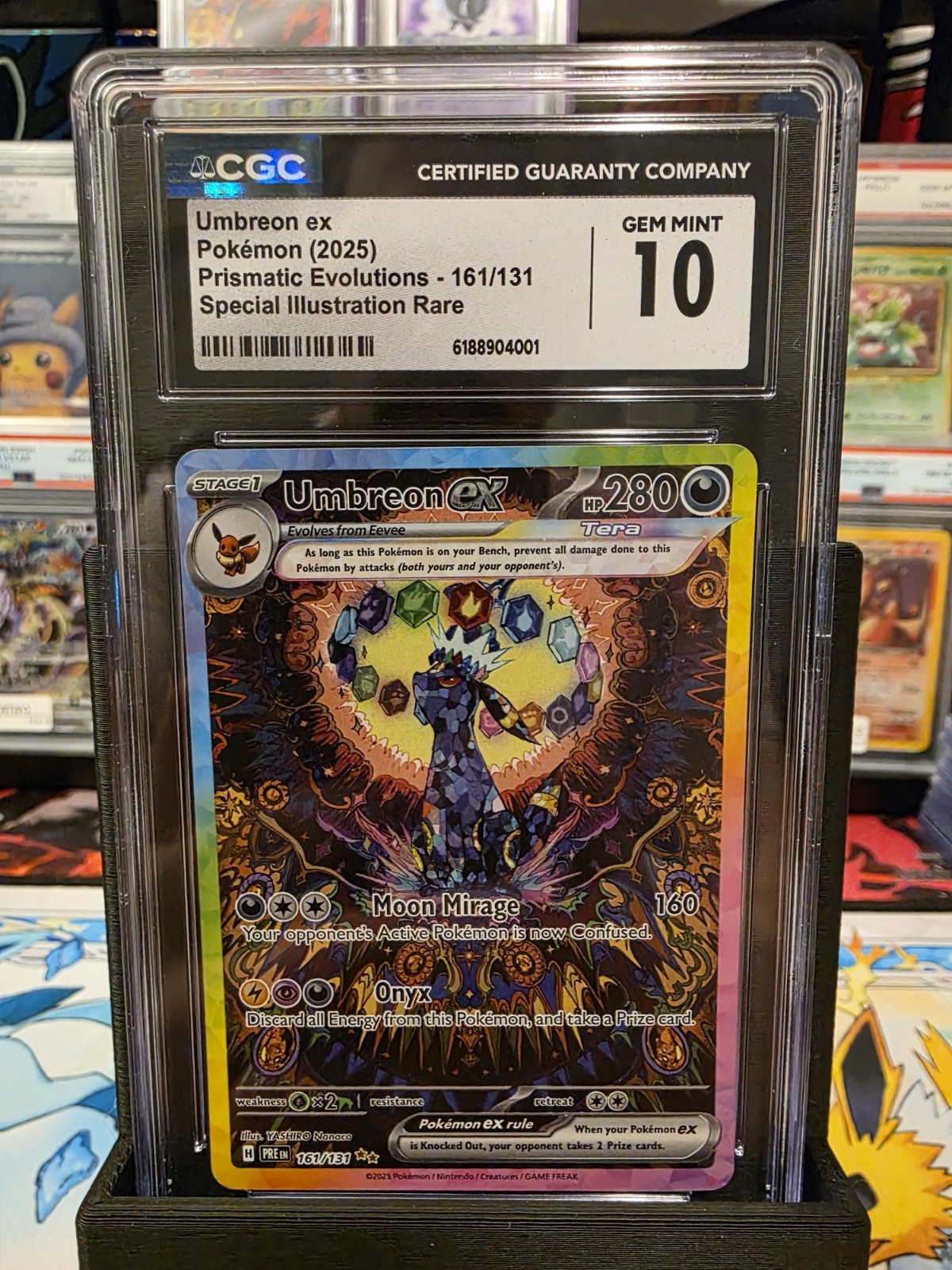 Umbreon ex 2025 Scarlet & Violet: Prismatic Evolutions #161/131