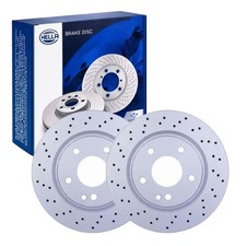 2x HELLA PAGID BREMSSCHEIBEN &Oslash;276mm VORNE passend f&uuml;r MERCEDES A-KLASSE 54244PRO