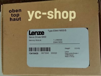 1pc New Lenze E94AYM33/S Programmable modules Fast Shipping FedEx or DHL *tn