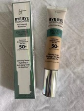 IT Cosmetics Bye Bye Foundation -Full Coverage Moisturizer 50 SPF- Free Shipping
