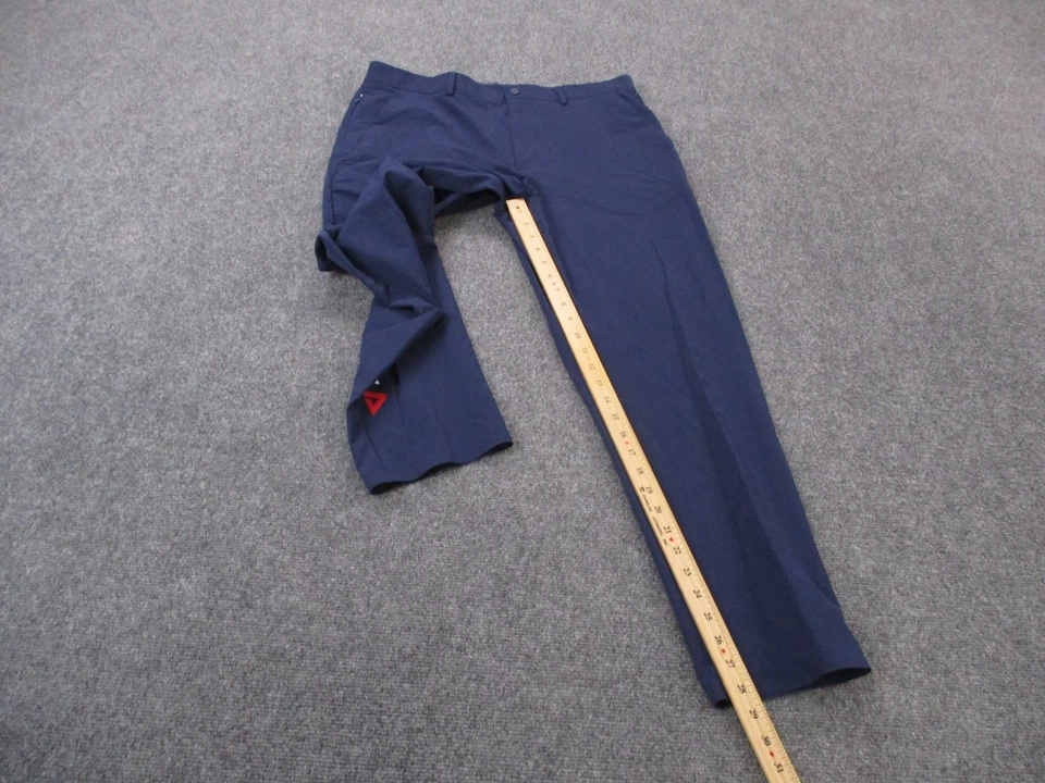 Брюки мужские Polo Ralph Lauren RLX 34 x 30 синие Chino Golf Performance логотип США - Изображение 3 из 4