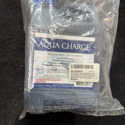 #ad #ad Aqua Charge Ultra Concentrated WIndshield Washer Fluid Makes 55 Gallons 32 $36.99