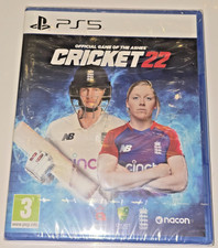 Cricket 22: The Official Game of the Ashes Ps5 / PlayStation 5 Game New & Sealed