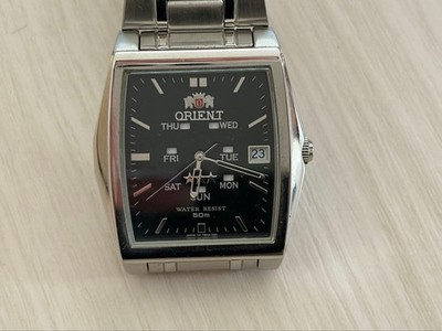 Orient Three Star Uhr Analog Quarz K63 Classic Timepiece Herren Vintage