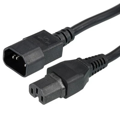 Lot of 10 C14 - C15 VOLEX Power Cord 4ft 13A/250V, 14/3 AWG, IEC 60320-IBX-4913