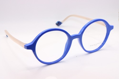 NEW FACE A FACE NORMA 1 COL 2162 GN BLUE AUTHENTIC DESIGNER EYEGLASSES 50-18 - Picture 3 of 4
