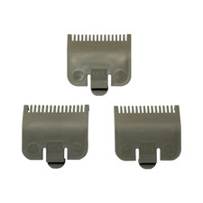3 Pack 1/16" Hair Clipper Guards No.1/2 Cutting Guides Compatible with Most