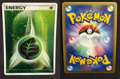 POKEMON UNGRADED GRASS ENERGY 022/DPT-P P GYM CHALLENGE JAPANESE NM PKM-43