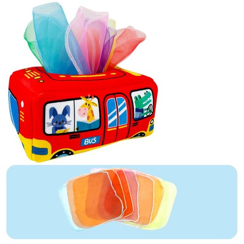Montessori Toys Magic Tissue Box Baby Educational Learning Activity Sensory Toy - Picture 5 of 13