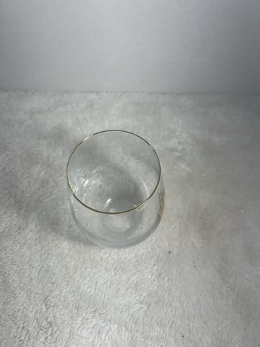 Disney Cinderella Schloss stielloses Weinglas Goldrand 15,22 Unzen - Bild 5 von 5