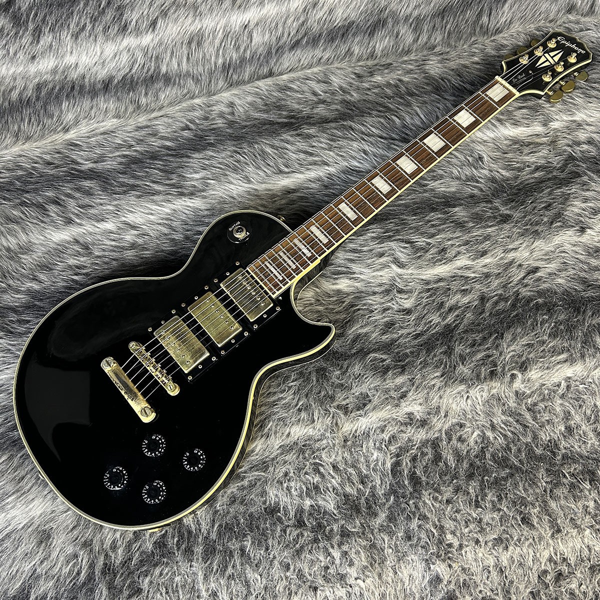 Epiphone Les Paul Custom 3PU Ebony Used Electric Guitar | eBay