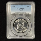 1956 50C PF67 PCGS Type 1 Proof Franklin Half Dollar *406