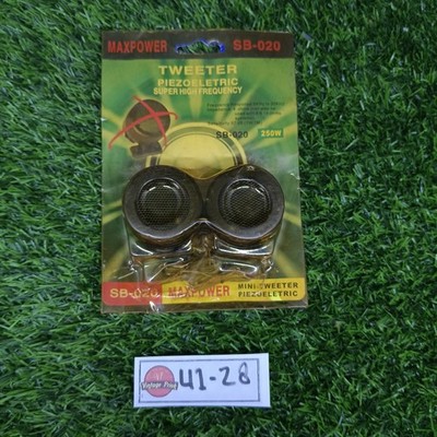 NOS Maxpower SB-020 250W Piezo Elektroauto Audio Hochtöner Paar