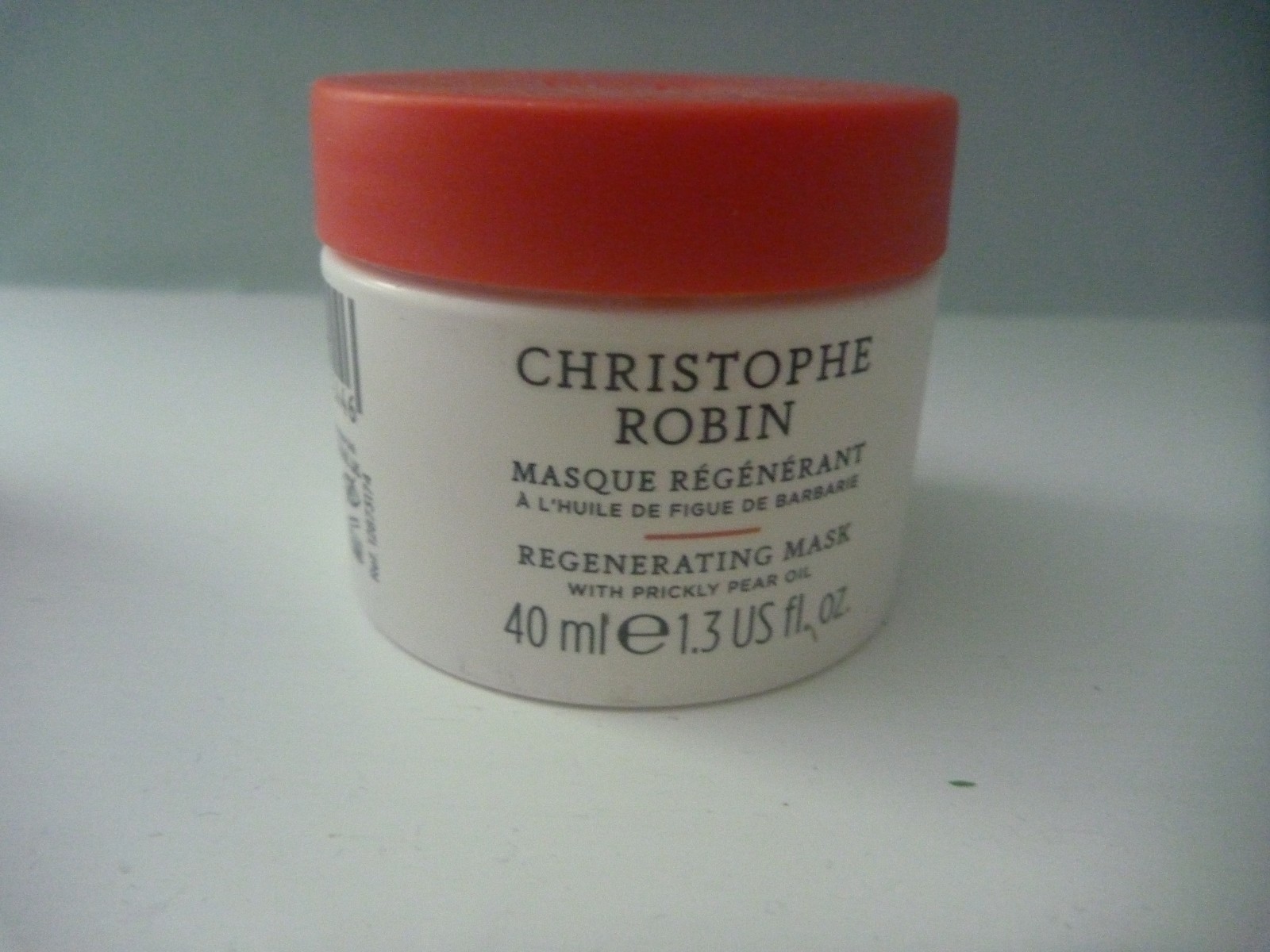 Christophe Robin Regenerating Hair Mask 40ml Prickly Pear Oil Haircare Treatment