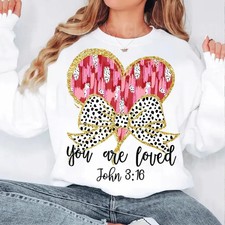Jesus Fills My Cup Valentine Faith Sweatshirt   Religious Christian Coffee Crewn
