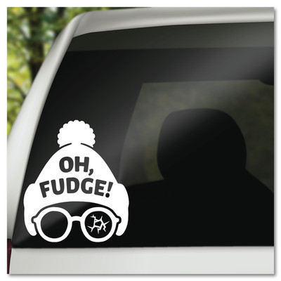 6'' A Christmas Story Ralphie Oh Fudge Vinyl Decal Sticker