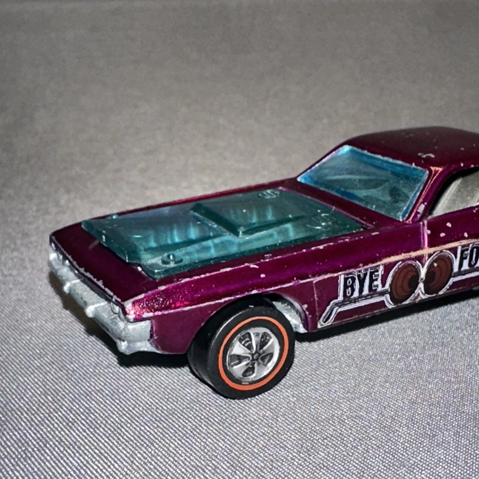 DESEABLE ORIGINAL VINTAGE AÑOS 60 70 MATTEL HOT WHEELS REDLINE "ADIÓS FOCAL" Foto 4 de 4