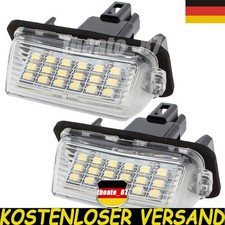 2X KENNZEICHENLEUCHTE HINTEN LED FÜR TOYOTA COROLLA AVENSIS YARIS PRIUS #
