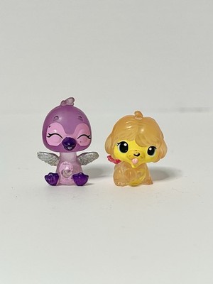 Hatchimals CollEGGtibles Season 4 Set Purple Swangling & Yellow Bright U Puppit