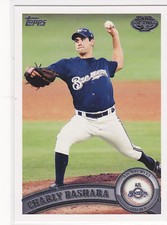 Charly Bashara Milwaukee 2011 Topps Pro Debut Baseball
