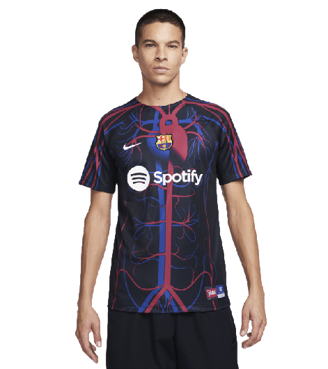 Nike FC Barcelona x Patta Culers del Món Soccer Tops FD2372-011 Size S ...