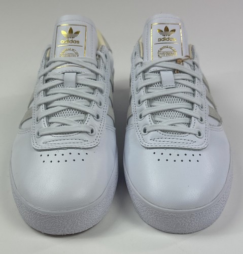 Adidas Lucas Puig Mens 8 White Skateboarding Shoes Sneakers Leather Low HP9753 - Picture 4 of 10