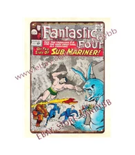 nostalgic wall decoration 1964 Fantastic Four comic metal tin sign