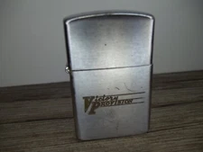 vintage Advertising lighter Victory Provisions stamped in the front      Z59