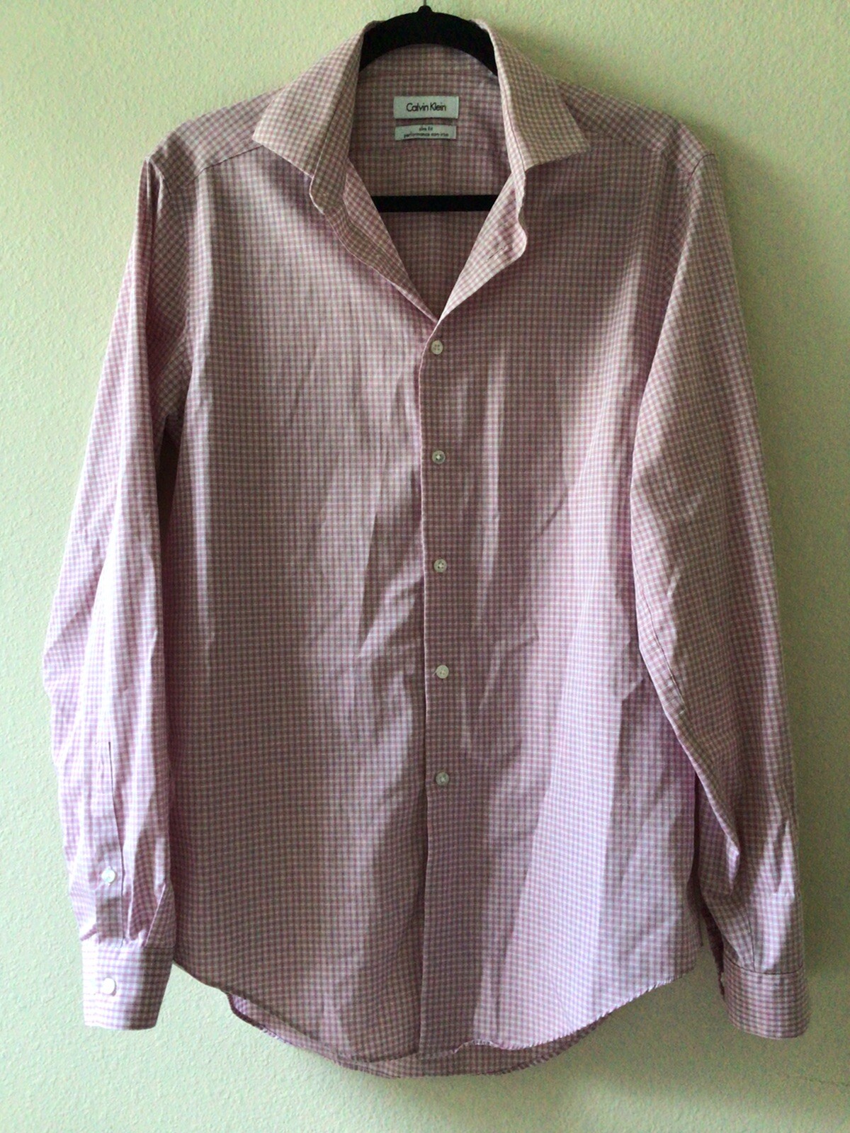 Calvin Klein Button Down Performance Shirt Mens N… - image 3