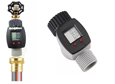 #ad #ad RainWave RW 9FM Digital Electronic Water Flow Meter Standard Garden Hose GPM NEW $25.20