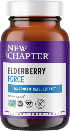 Vegan Elderberry Capsules with 64X Concentrated Black Elderberry + Black Curr... - Picture 6 of 12