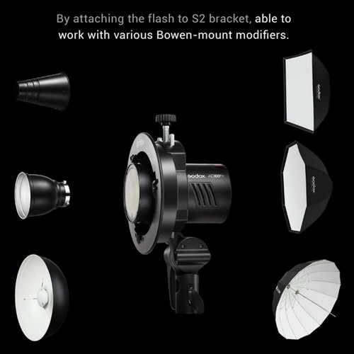 Godox AD100PRO 2.4G Pocket Flash TTL HSS Strobe Outdoor Photo Light Speedlite - Picture 6 of 10
