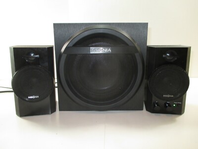 Portable Speaker Insignia Bluetooth Desktop Speaker System NS