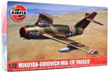 Airfix Mikoyan-Gurevich MiG-17F 'Fresco' 1:72 Plastic Model Airplane Kit A03091A