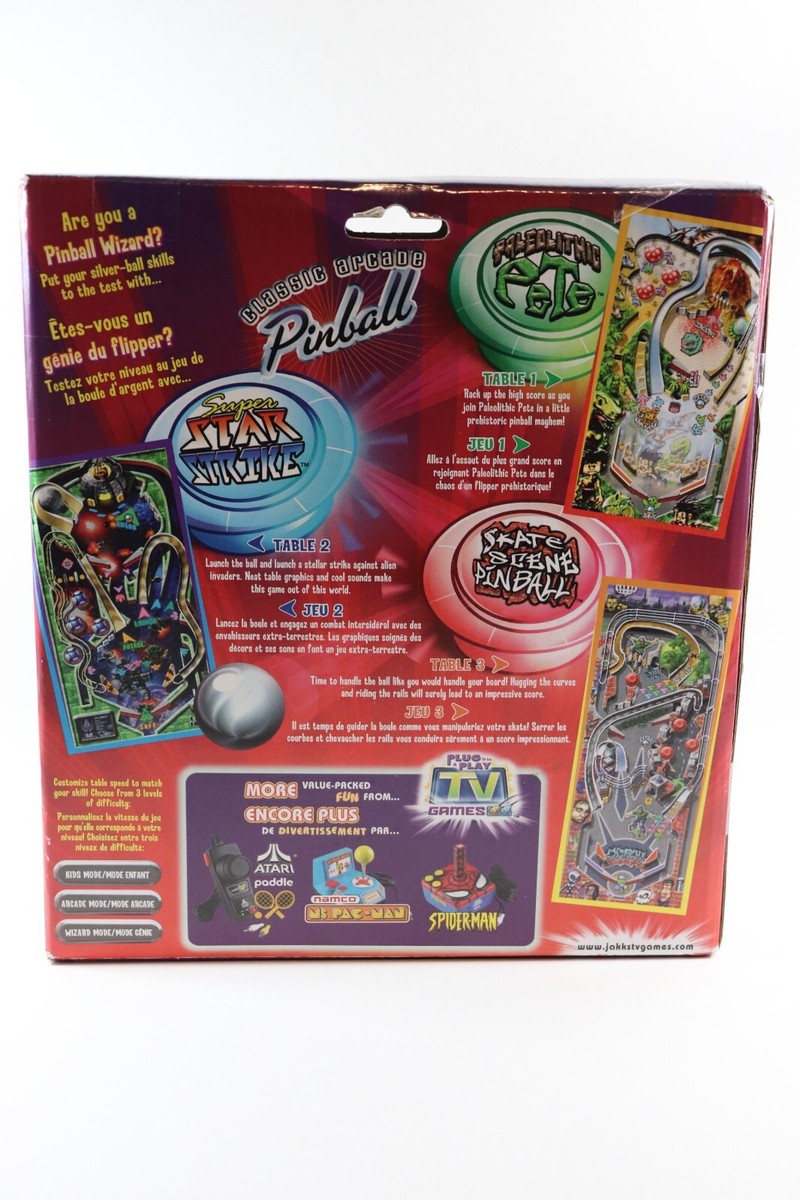Classic Arcade Pinball (TV game systems, 2004) for sale Classic Arcade Pinball (TV game systems, 2004) for sale
