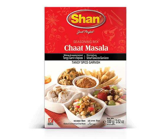 Seasoning Mix For Chaat Masala 100 gr mezcla de especias Spiecy Food plato de carne